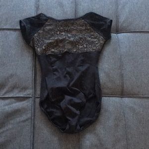Black Lace Natalie Leotard